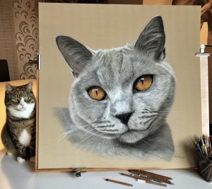 Pasteltekening