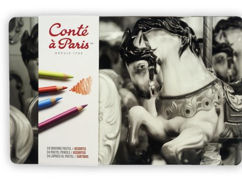 3013645000165-CAP PASTEL PENCILS [SET OF 24] – ASSORTED
