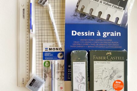 Materialenpakket voor de online cursussen met grafiet