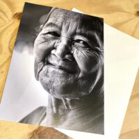 Lespakket uitbreiding online cursus mensenportret met grafiet: Oude vrouw