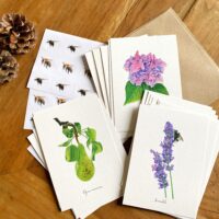 Set 20 botanische kaarten