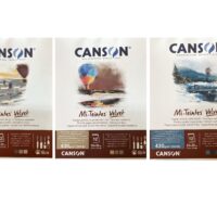 Canson Mi Teintes Velvet blok met 3 kleuren 32x41 cm