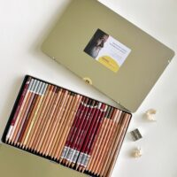 Set huidskleuren 35 pastelpotloden