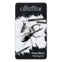 Cretacolor set deep black