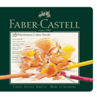 Faber Castell Polychromos 20 kleurpotloden NIEUWE kleuren